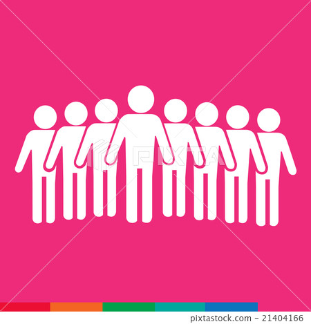 Population People Icon Illustration design 21404166