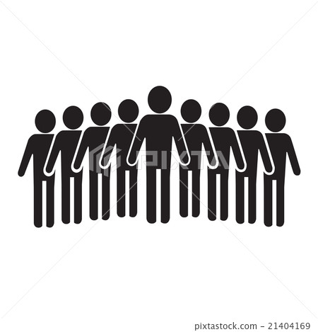 Population People Icon Illustration design Population People Icon Illustration design 21404169