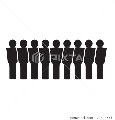 Population People Icon Illustration design 21404331