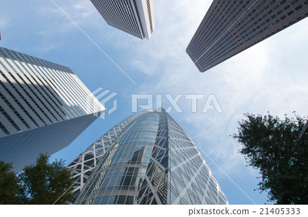 新宿的建築群（東京的風景） 21405333