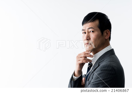 Middle businessman Middle businessman 21406867