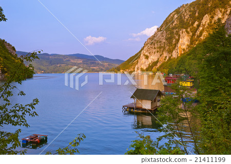 River Drina - national nature park in Serbia River Drina - national nature park in Serbia 21411199