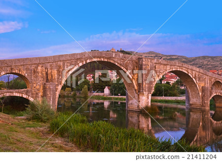 Old bridge in Trebinje - Bosnia and Herzegovina 21411204
