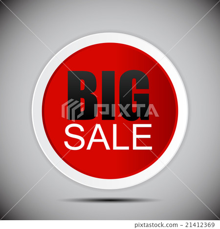 Big Sale Label Vector Illustration Big Sale Label Vector Illustration 21412369