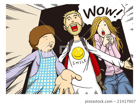 人民的房子的例證·分享房子 21417007