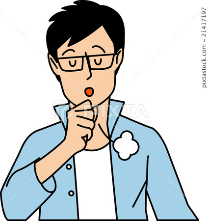 二十幾歲的男性清除了他們的喉嚨 21417197