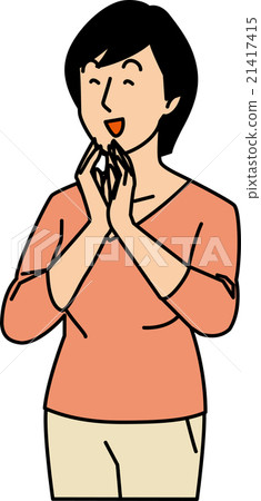 30多歲的女性互相碰觸 30多歲的女性互相碰觸 21417415