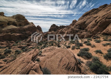Landscape at Valley of the Fire State Park 21417734