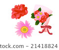 Illustration of a bouquet Illustration of a bouquet 21418824