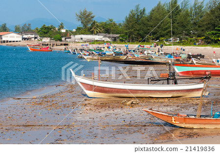 Fishing boats in thailand 21419836