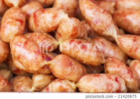 Pork salami sausage Pork salami sausage 21420675