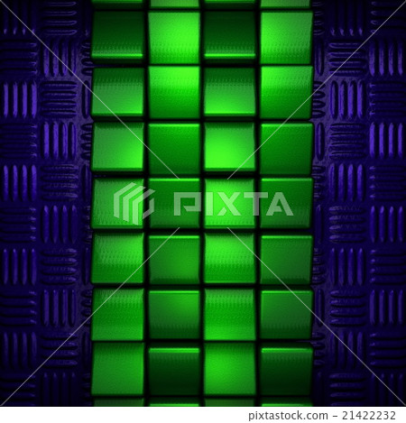 green and blue metal background 21422232