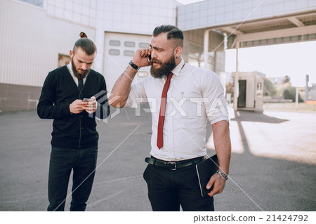 business man outside 21424792