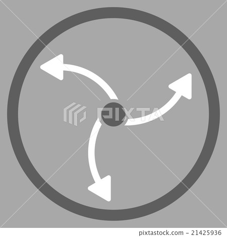 Swirl Direction Rounded Icon 21425936