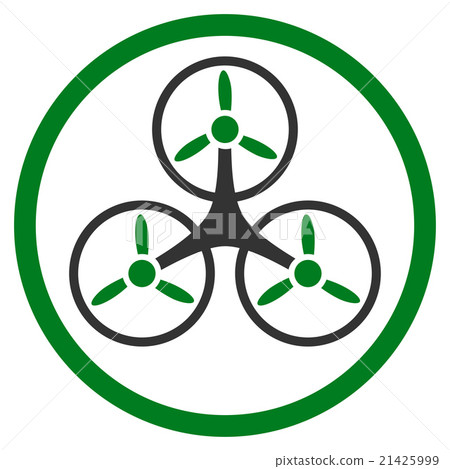 Tricopter Rounded Icon Tricopter Rounded Icon 21425999
