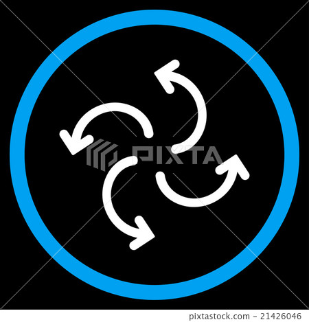 Cyclone Arrows Icon Cyclone Arrows Icon 21426046
