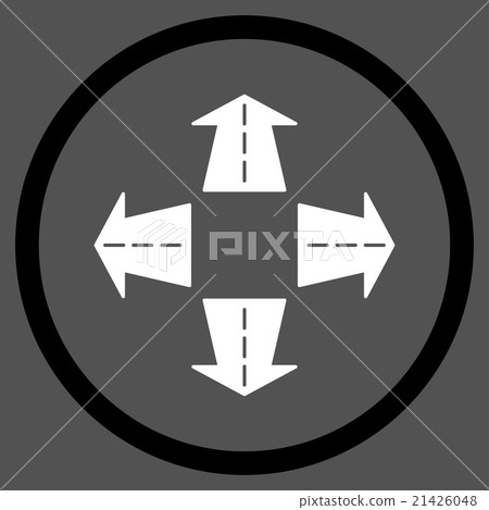Road Directions Icon 21426048