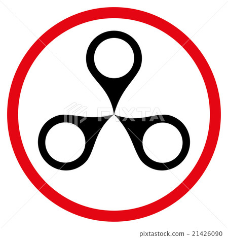 Map Markers Rounded Icon Map Markers Rounded Icon 21426090
