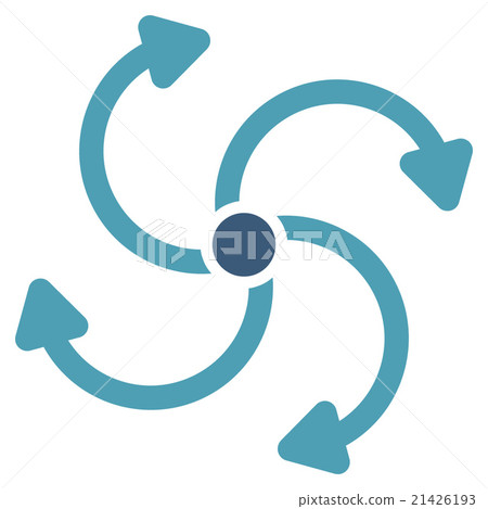 Fan Rotation Icon - Stock Illustration [21426193] - PIXTA