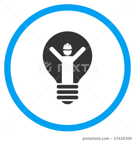 Electrician Bulb Icon Electrician Bulb Icon 21426300