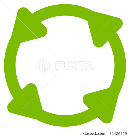 Rotate Flat Icon 21426359