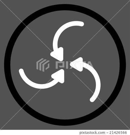 Vortex Arrows Rounded Icon Vortex Arrows Rounded Icon 21426566