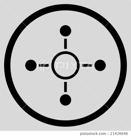 Radial Structure Icon 21426646