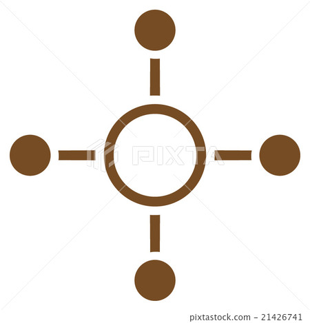 Radial Structure Icon 21426741