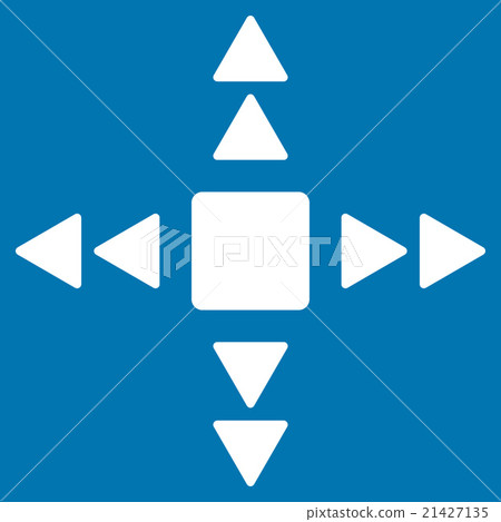 Direction Triangles Icon Direction Triangles Icon 21427135