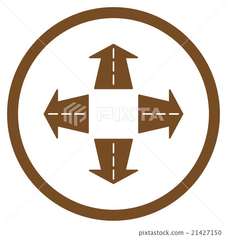 Road Directions Icon Road Directions Icon 21427150
