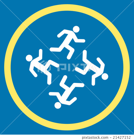 Running Men Icon Running Men Icon 21427152