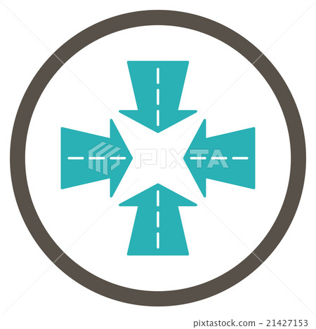 Merge Directions Icon Merge Directions Icon 21427153