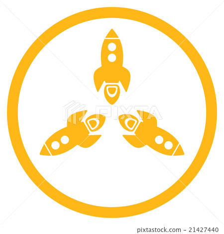 Rockets Rounded Icon Rockets Rounded Icon 21427440