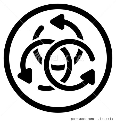 Knot Rotation Rounded Icon Knot Rotation Rounded Icon 21427514