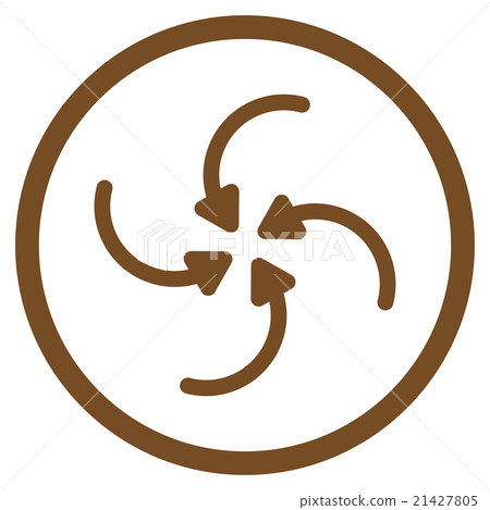 Vortex Arrows Icon 21427805