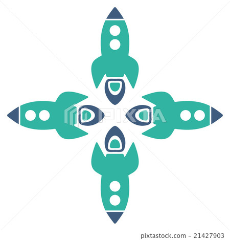 Rockets Flat Icon Rockets Flat Icon 21427903