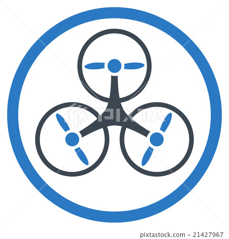 Tricopter Rounded Icon Tricopter Rounded Icon 21427967