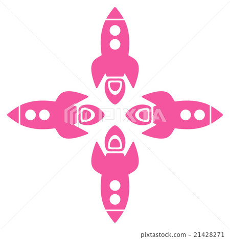 Rockets Flat Icon Rockets Flat Icon 21428271