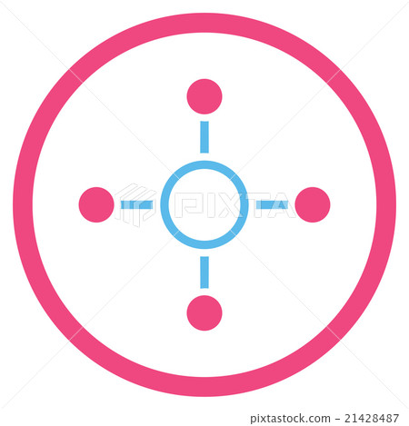 Radial Structure Icon 21428487