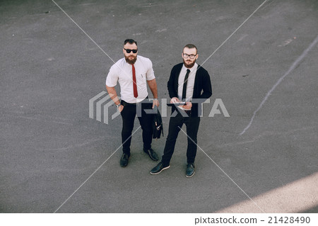 business man outside 21428490