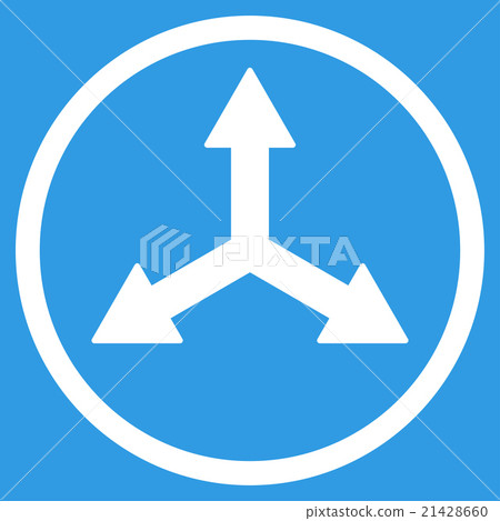 Triple Arrows Rounded Icon Triple Arrows Rounded Icon 21428660