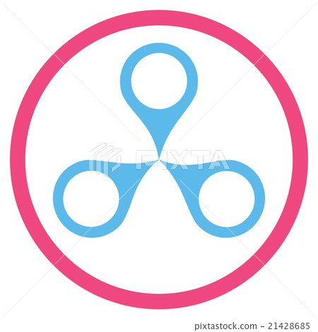 Map Markers Rounded Icon Map Markers Rounded Icon 21428685