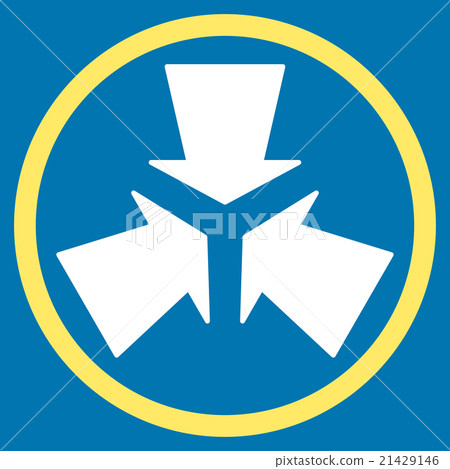 Shrink Arrows Rounded Icon 21429146