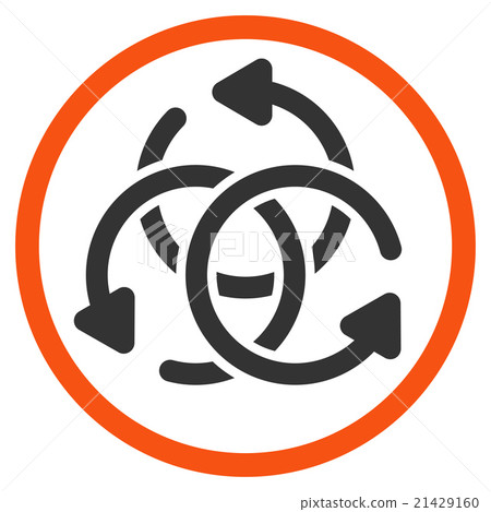 Knot Rotation Rounded Icon 21429160