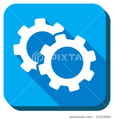 Gears Flat Icon Gears Flat Icon 21429465