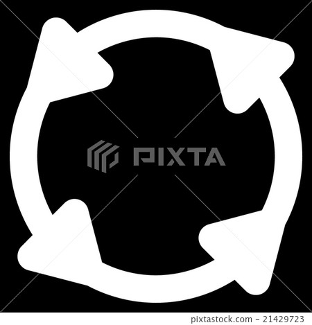Rotate Flat Icon 21429723
