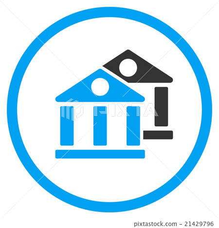 Banks Flat Icon 21429796