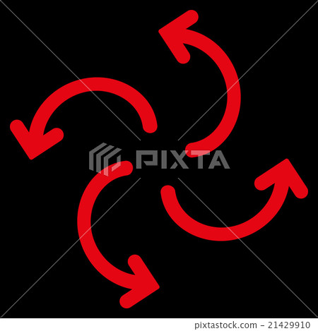 Cyclone Arrows Icon 21429910