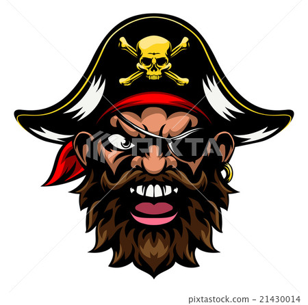Cartoon Pirate Sports Mascot Cartoon Pirate Sports Mascot 21430014