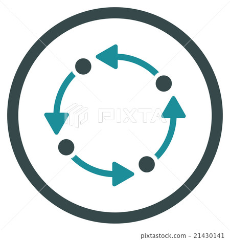 Rotate Flat Icon Rotate Flat Icon 21430141